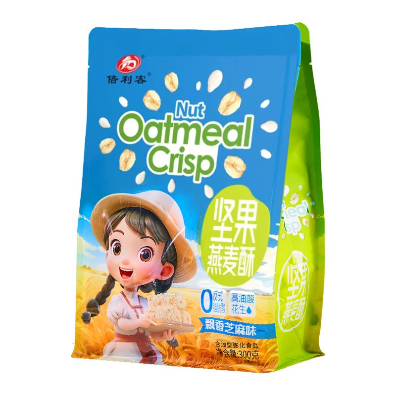 Nutty Oatmeal Crisp with Sesame Flavour300g